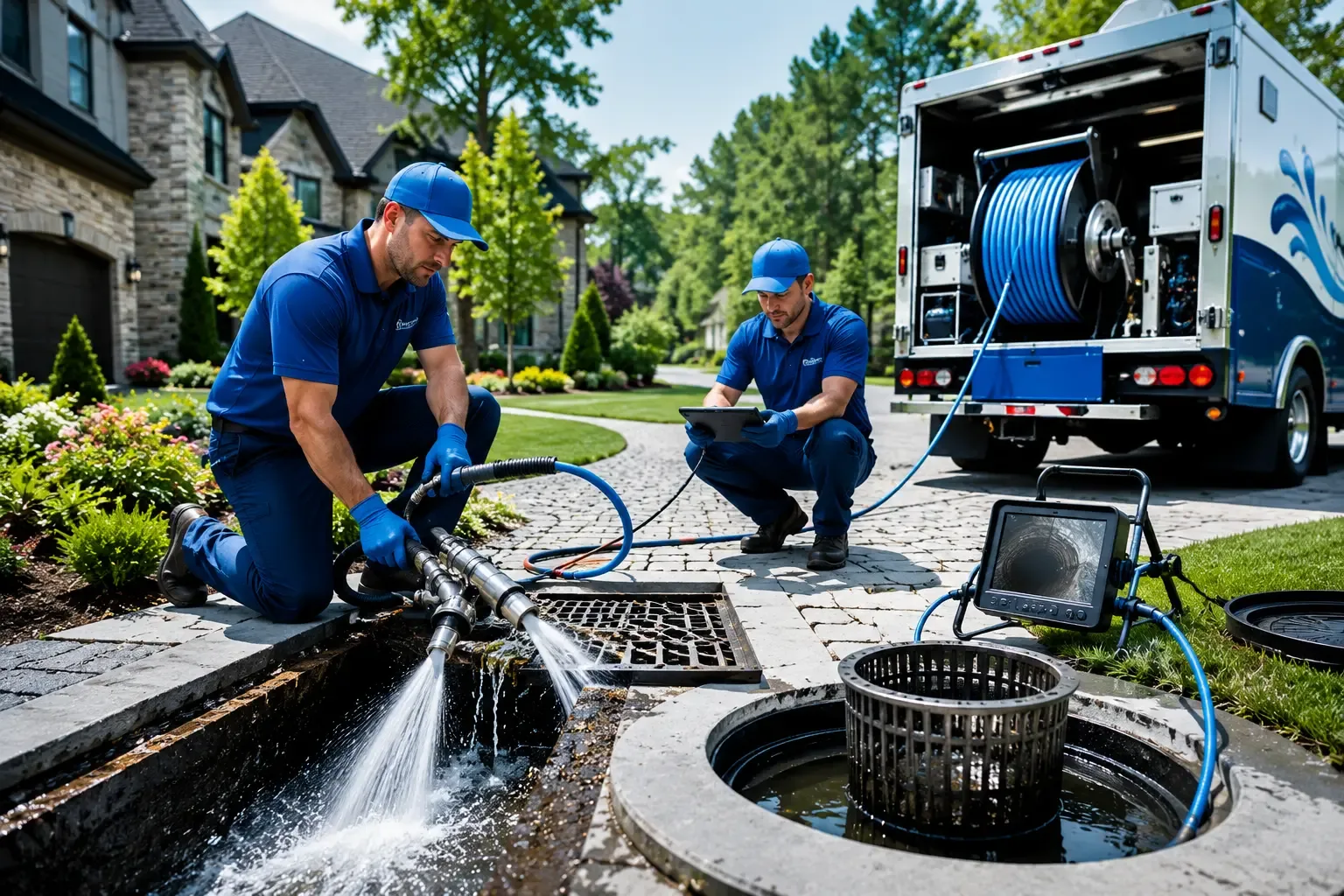 Local outdoor drain cleaning professionals in Cuyahoga Falls, OH