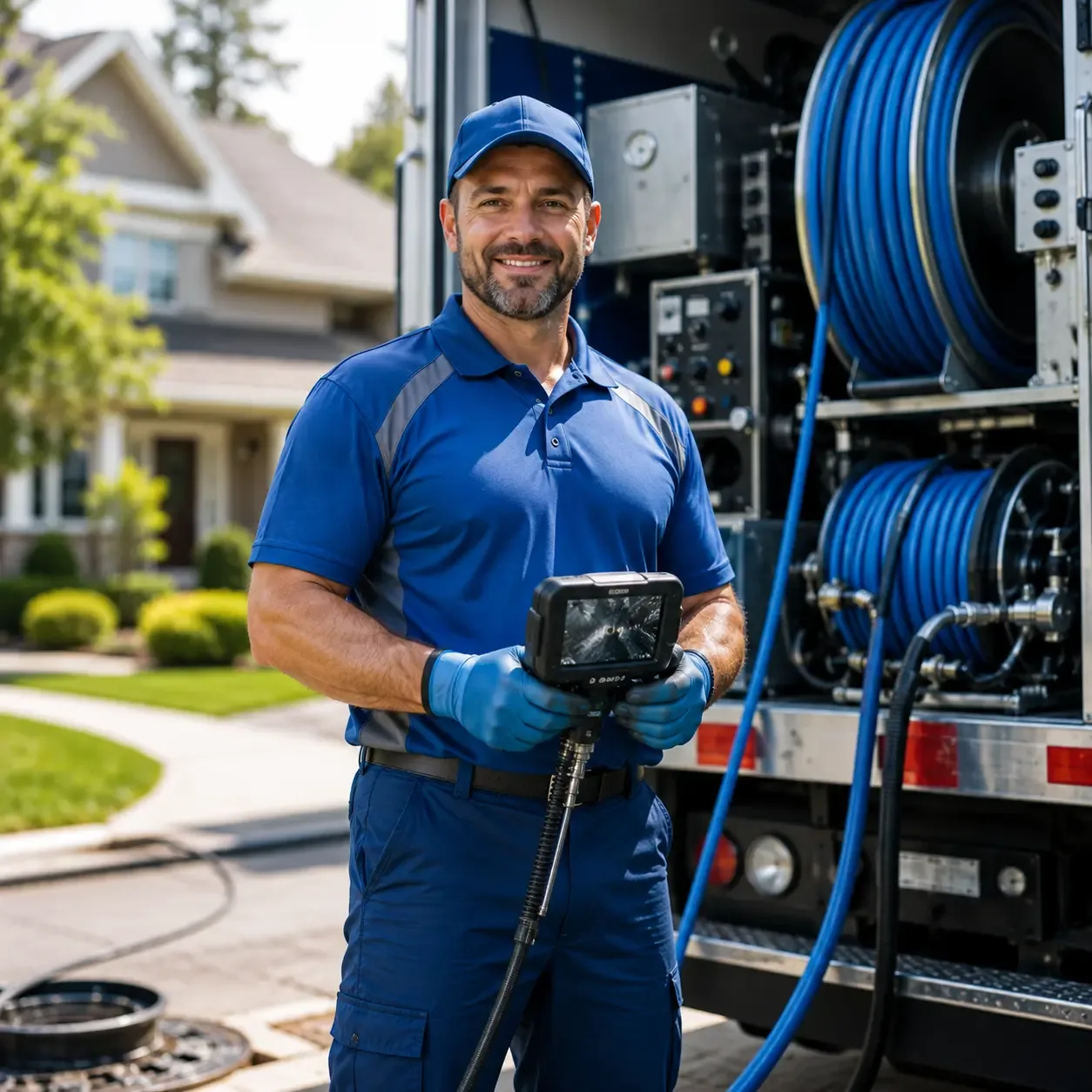 Local outdoor drain cleaning specialists in Cuyahoga Falls, OH